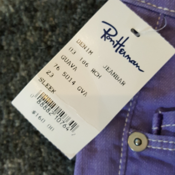 RICH & SKINNY| Womens lavender 💜 straight leg denim jeans|Size 23 - Picture 4 of 5